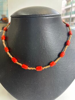 COLAR DE SANDALO E AÇAÍ TUBO