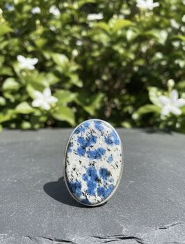 ANEL PRATA, OVAL GRANDE, JASPE K2, PAQUISTÃO