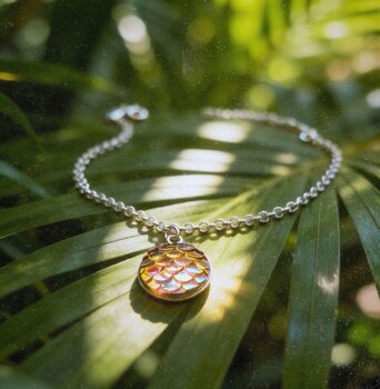 PULSEIRA PRATA, CHAPA SEREIA ESCAMA